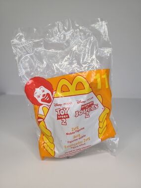 McDonald's Toy Story 2 Zurg Mobile - Yellow, Red